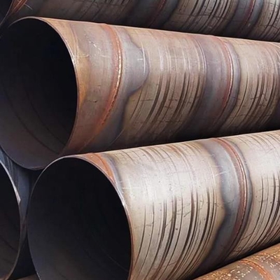 Spiral Welded SSAW Carbon Steel Pipe 6mm - 20mm For Oil And Gas Pipeline